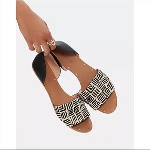 Madewell calf hair sandals size 8 style F1927 nice